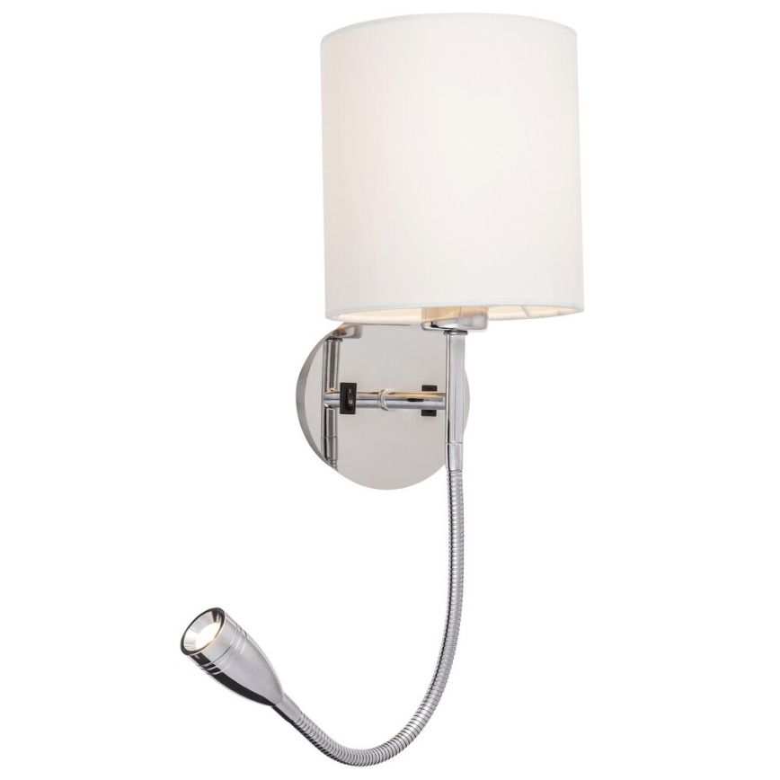 Rabalux - Kinkiet 1xE27/40W+LED/3W