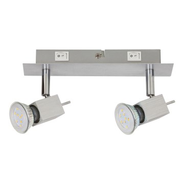 Rabalux 6758 - LED Reflektor punktowy 2xGU10/5W/230V