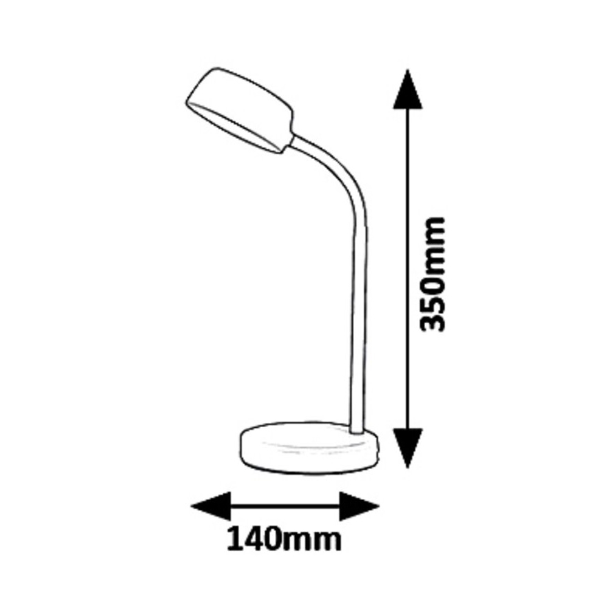 Rabalux 6778 - LED Lampa stołowa BERRY LED/4,5W/230V