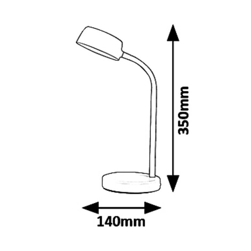 Rabalux 6779 - LED Lampa stołowa BERRY LED/4,5W/230V