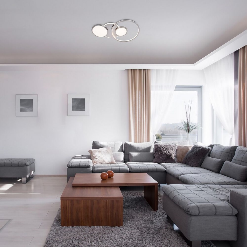 Rabalux - Żyrandol natynkowy LED LED/50W/230V chrom błyszczący