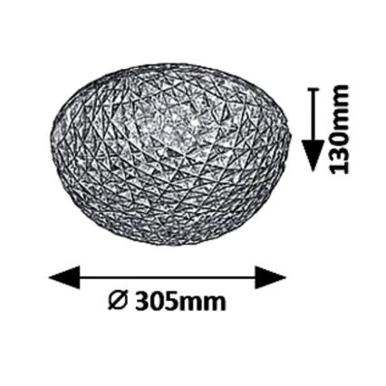 Rabalux - Oprawa sufitowa LED JILLIAN LED/18W/230V śr. 30,5 cm