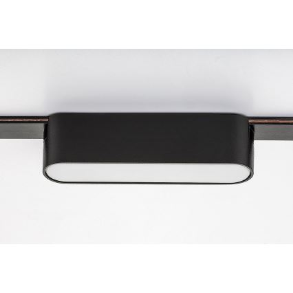 Rabalux - LED Plafon do 1-fazowego systemu szynowego LED/6W/230V 3000K 11,5 cm czarny