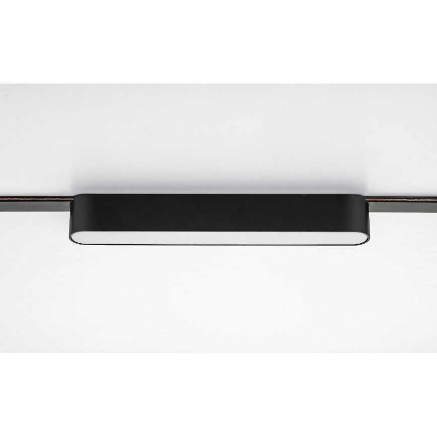 Rabalux - LED Plafon do 1-fazowego systemu szynowego LED/12W/230V 3000K 22 cm czarny