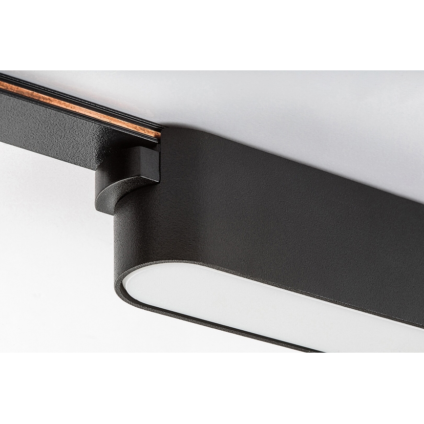 Rabalux - LED Plafon do 1-fazowego systemu szynowego LED/12W/230V 3000K 22 cm czarny
