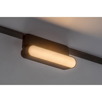 Rabalux - LED Plafon do 1-fazowego systemu szynowego LED/6W/230V 3000K 11,5 cm czarny