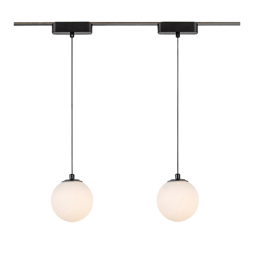 Rabalux - LED Żyrandol na lince do 1-fazowego systemu szynowego LED/5W/230V 3000K czarny