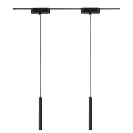 Rabalux - LED Żyrandol na lince do 1-fazowego systemu szynowego LED/5W/230V 3000K czarny