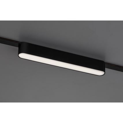 Rabalux - LED Plafon do 1-fazowego systemu szynowego LED/12W/230V 4000K 22 cm czarny