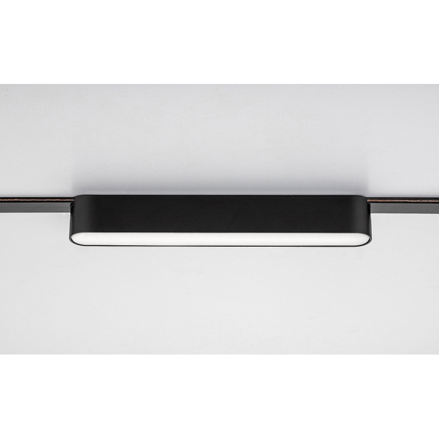 Rabalux - LED Plafon do 1-fazowego systemu szynowego LED/12W/230V 4000K 22 cm czarny