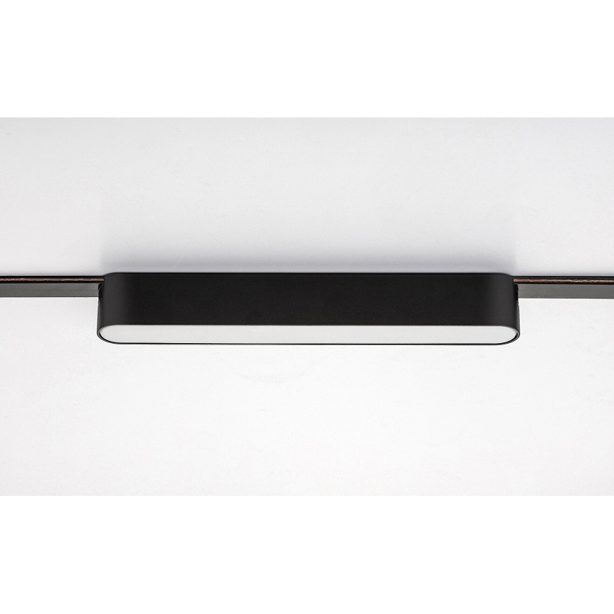 Rabalux - LED Plafon do 1-fazowego systemu szynowego LED/12W/24V 4000K 22 cm czarny