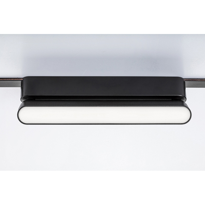 Rabalux - LED Plafon do 1-fazowego systemu szynowego LED/12W/230V 4000K 22 cm czarny