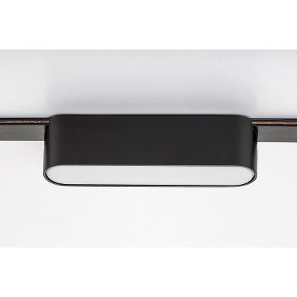 Rabalux - LED Plafon ściemnialny do 1-fazowego systemu szynowego LED/6W/24V 2700-5500K Wi-Fi Tuya 11,5 cm czarny