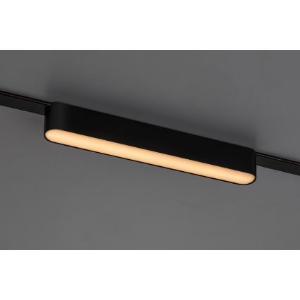 Rabalux - LED Plafon ściemnialny do 1-fazowego systemu szynowego LED/12W/24V 2700-5500K Wi-Fi Tuya 22 cm czarny