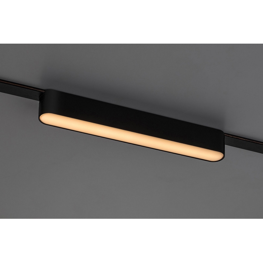 Rabalux - LED Plafon ściemnialny do 1-fazowego systemu szynowego LED/12W/24V 2700-5500K Wi-Fi Tuya 22 cm czarny