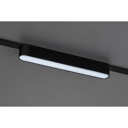 Rabalux - LED Plafon ściemnialny do 1-fazowego systemu szynowego LED/12W/24V 2700-5500K Wi-Fi Tuya 22 cm czarny