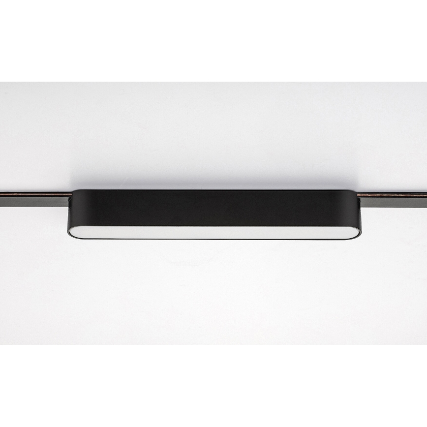 Rabalux - LED Plafon ściemnialny do 1-fazowego systemu szynowego LED/12W/24V 2700-5500K Wi-Fi Tuya 22 cm czarny