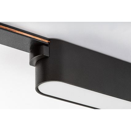 Rabalux - LED Plafon ściemnialny do 1-fazowego systemu szynowego LED/12W/24V 2700-5500K Wi-Fi Tuya 22 cm czarny