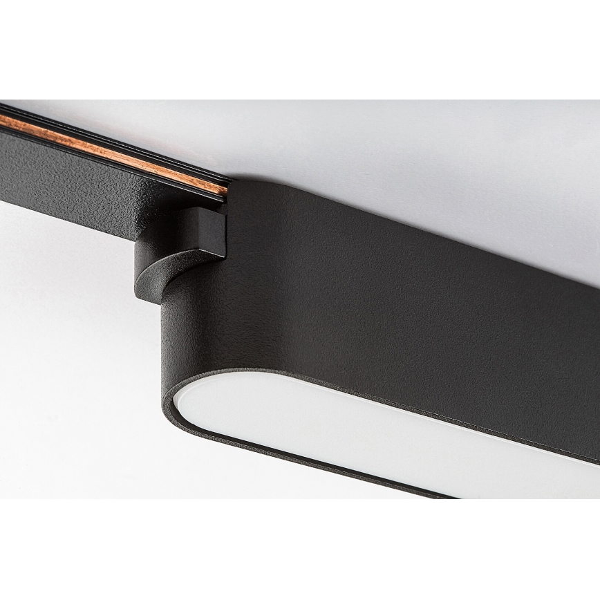 Rabalux - LED Plafon ściemnialny do 1-fazowego systemu szynowego LED/12W/24V 2700-5500K Wi-Fi Tuya 22 cm czarny