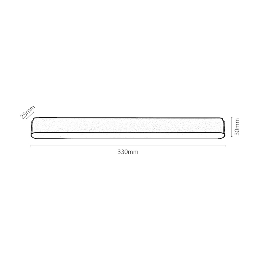 Rabalux - LED Plafon ściemnialny do 1-fazowego systemu szynowego LED/16W/24V 2700-5500K Wi-Fi Tuya 33 cm czarny