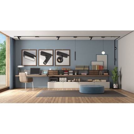 Rabalux - LED Oświetlenie punktowe ściemnialne do 1-fazowego systemu szynowego LED/9W/24V 2700-5500K Wi-Fi Tuya czarny