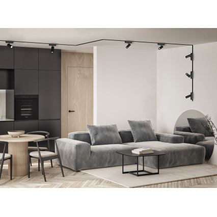Rabalux - LED Oświetlenie punktowe ściemnialne do 1-fazowego systemu szynowego LED/9W/24V 2700-5500K Wi-Fi Tuya czarny