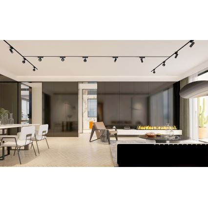 Rabalux - LED Oświetlenie punktowe ściemnialne do 1-fazowego systemu szynowego LED/9W/24V 2700-5500K Wi-Fi Tuya czarny