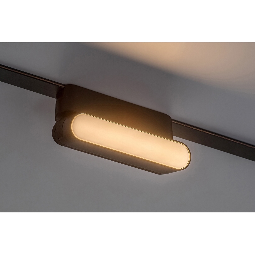 Rabalux - LED Plafon ściemnialny do 1-fazowego systemu szynowego LED/4W/24V 2700-5500K Wi-Fi Tuya 11,5 cm czarny