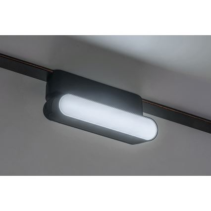 Rabalux - LED Plafon ściemnialny do 1-fazowego systemu szynowego LED/4W/24V 2700-5500K Wi-Fi Tuya 11,5 cm czarny