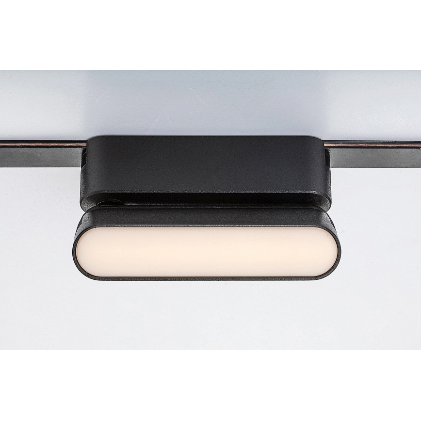 Rabalux - LED Plafon ściemnialny do 1-fazowego systemu szynowego LED/4W/24V 2700-5500K Wi-Fi Tuya 11,5 cm czarny