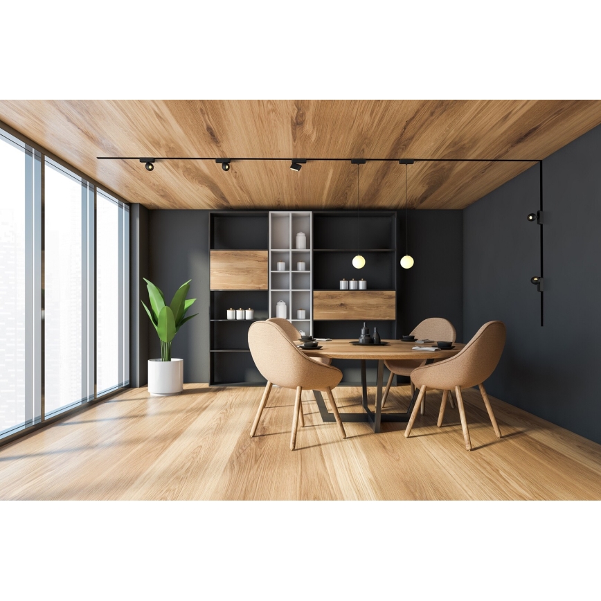 Rabalux - LED Oświetlenie punktowe ściemnialne do 1-fazowego systemu szynowego LED/5W/24V 2700-5500K Wi-Fi Tuya czarny