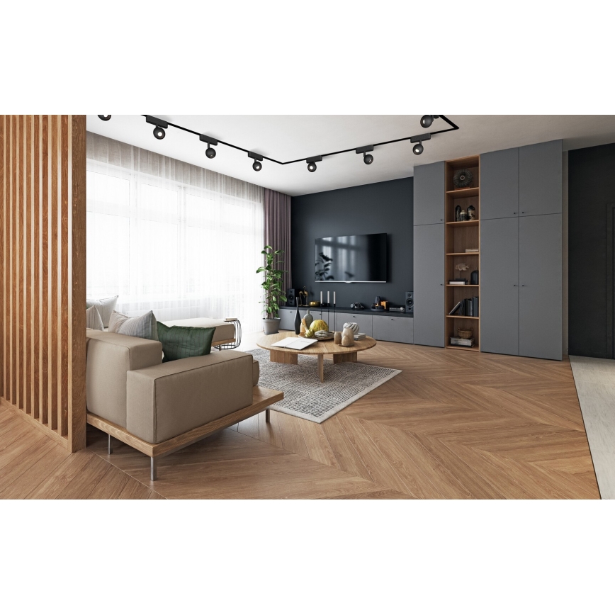 Rabalux - LED Oświetlenie punktowe ściemnialne do 1-fazowego systemu szynowego LED/5W/24V 2700-5500K Wi-Fi Tuya czarny