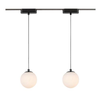 Rabalux - LED Żyrandol ściemnialny na lince do 1-fazowego systemu szynowego LED/5W/24V 2700-5500K Wi-Fi Tuya czarny