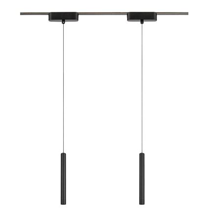 Rabalux - LED Żyrandol ściemnialny na lince do 1-fazowego systemu szynowego LED/5W/24V 2700-5500K Wi-Fi Tuya czarny
