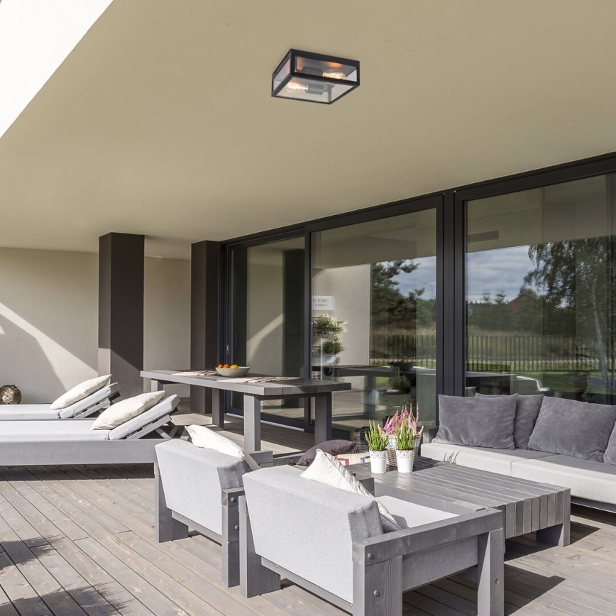 Rabalux - Zewnętrzna lampa sufitowa 2xE27/60W/230V IP23
