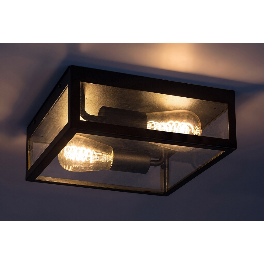 Rabalux - Zewnętrzna lampa sufitowa 2xE27/60W/230V IP23