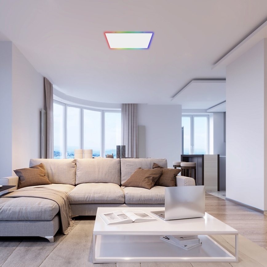 Rabalux - LED RGB Plafon ściemnialny LED/18W/230V 3000-6500K 30x30 cm + pilot
