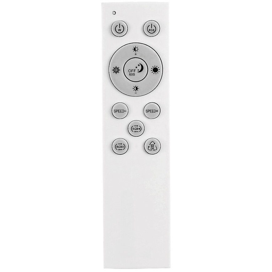 Rabalux - LED RGB Plafon ściemnialny LED/18W/230V 3000-6500K 30x30 cm + pilot