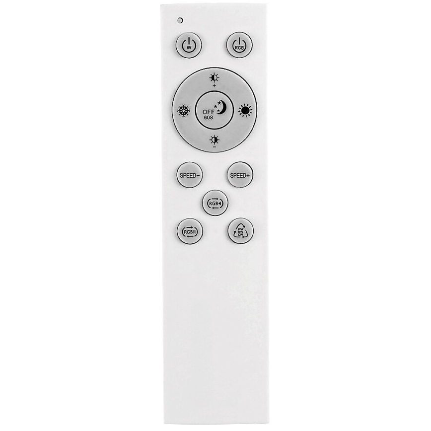 Rabalux - LED RGB Plafon ściemnialny LED/24W/230V 3000-6500K 40x40 cm + pilot