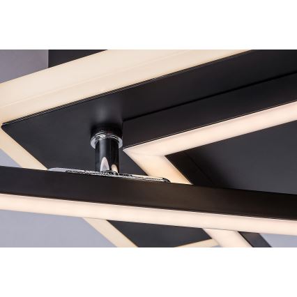 Rabalux - LED Plafon LED/40W/230V 3000K czarny 39x50 cm