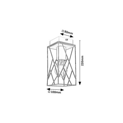 Rabalux - Lampa sufitowa 1xE27/40W/230V