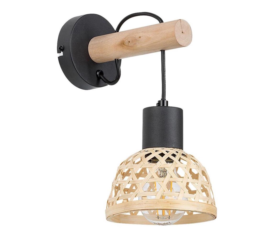 Rabalux 71025 - Kinkiet RATTAN 1xE27/15W/230V rattan
