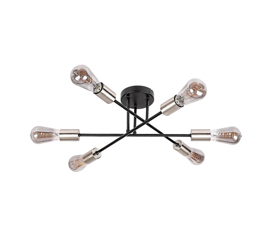 Rabalux 71026 - Żyrandol natynkowy BRANWEN 6xE27/25W/230V
