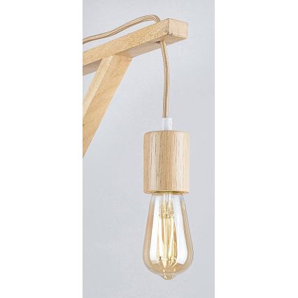 Rabalux - Lampa ścienna 1xE27/60W/230V buk