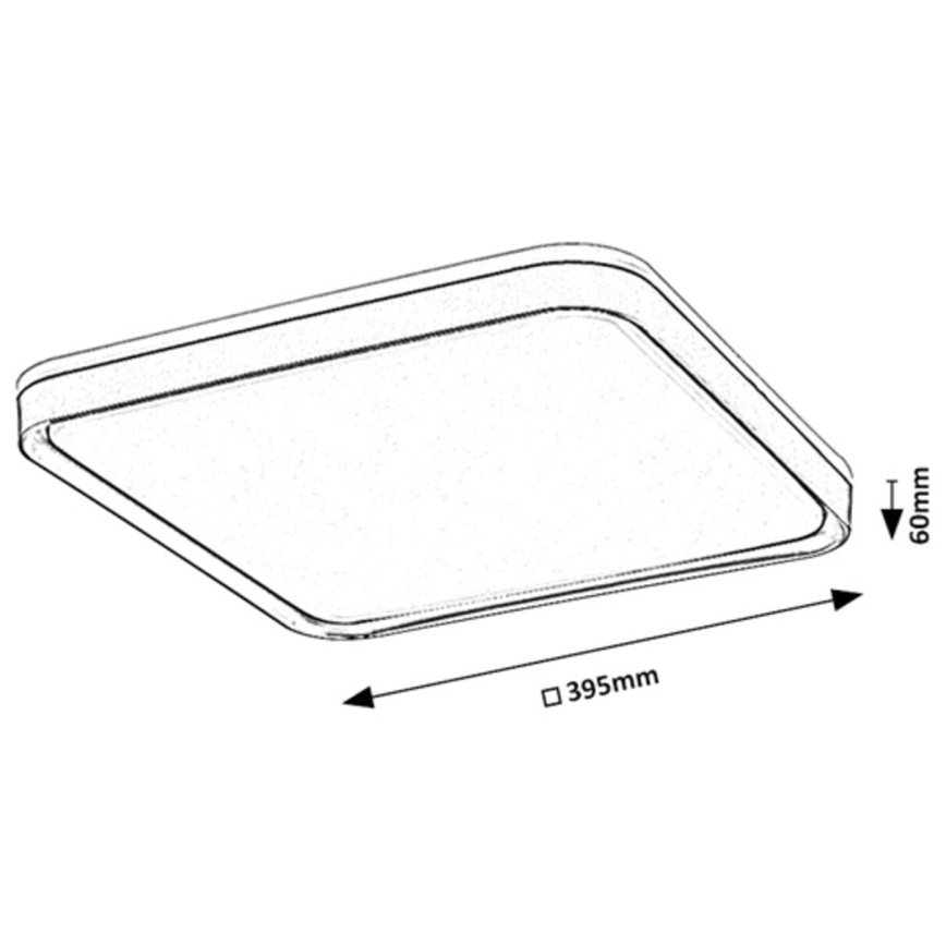 Rabalux - LED Plafon LED/26W/230V 3000K