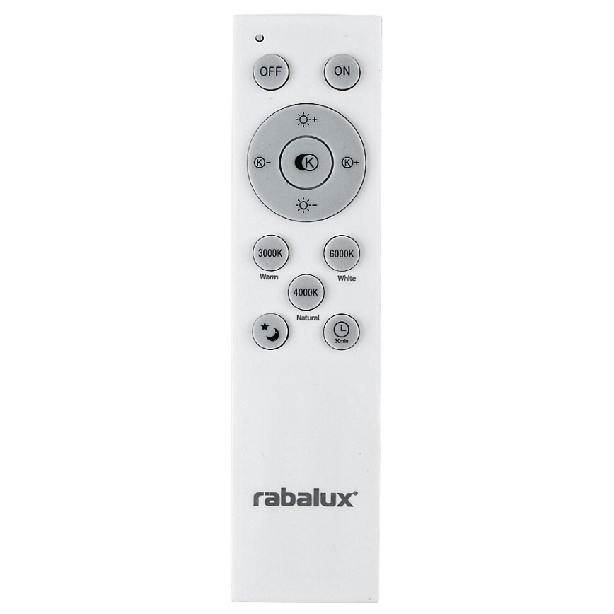 Rabalux - LED Plafon ściemnialny LED/60W/230V 3000-6000K + Pilot zdalnego sterowania