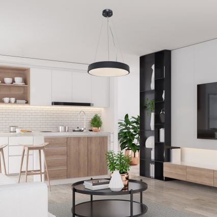 Rabalux - Lampa wisząca LED na linkę LED/36W/230V 3000K czarna
