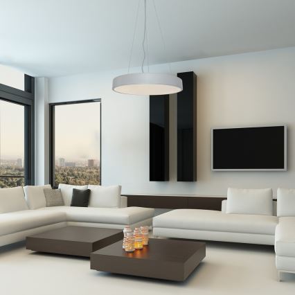 Rabalux - Lampa wisząca LED na linkę LED/36W/230V 4000K srebrna