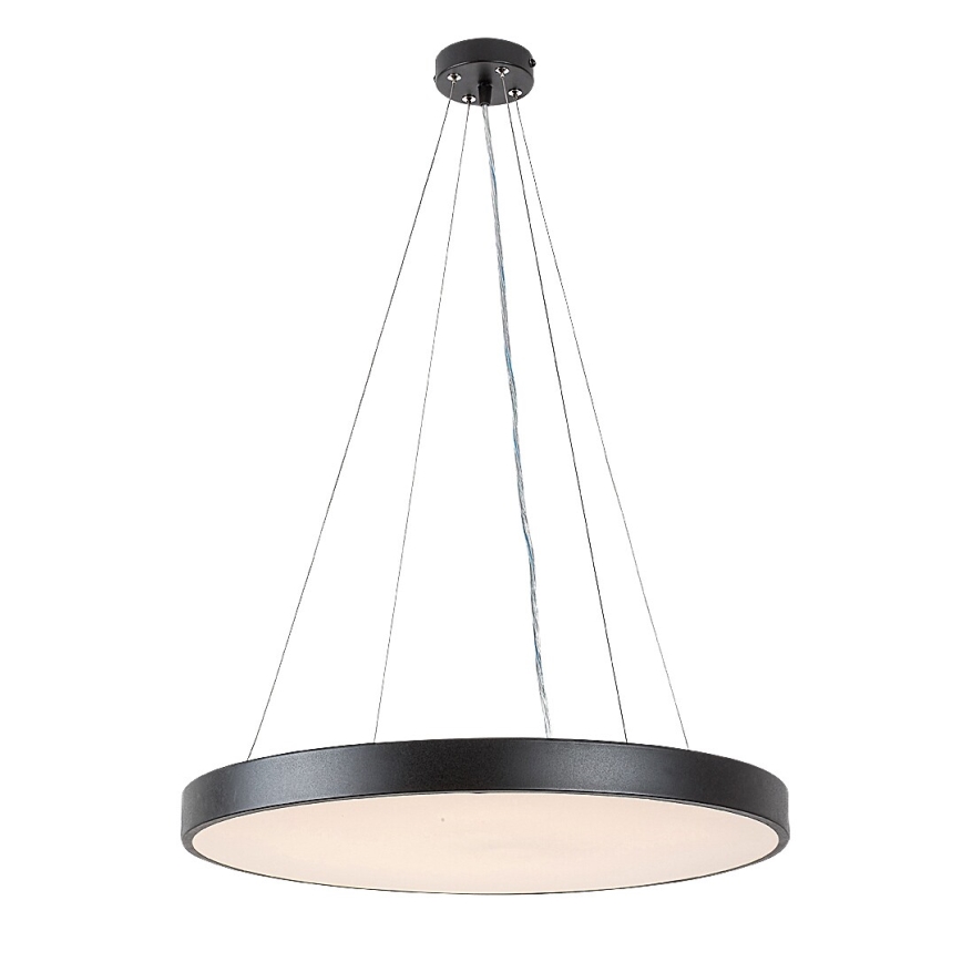 Rabalux - LED Żyrandol ściemnialny na lince LED/60W/230V 3000-6000K czarne + Pilot zdalnego sterowania