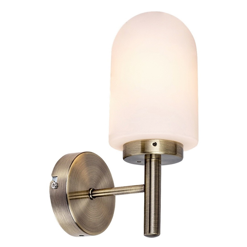 Rabalux - Kinkiet łazienkowy 1xE14/10W/230V IP44 brąz